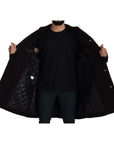 Dolce & Gabbana Elegant Black Alpaca Wool Blend Jacket