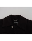 Dolce & Gabbana Elegant Black Alpaca Wool Blend Jacket