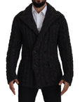 Dolce & Gabbana Elegant Double-Breasted Wool-Cashmere Coat