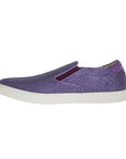 Dolce & Gabbana Elegant Purple Strass Fashion Sneakers