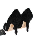 Dolce & Gabbana Elegant Pumps in Luxe Xiangao Fur Leather