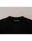 Dolce & Gabbana Elegant Crewneck Cotton Blend Sweater