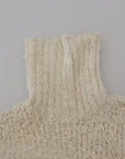 Dolce & Gabbana Elegant Cream Turtleneck Wool Blend Sweater