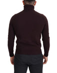 Dolce & Gabbana Elegant Turtleneck Wool Pullover Sweater