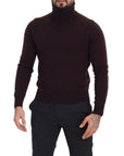 Dolce & Gabbana Elegant Turtleneck Wool Pullover Sweater