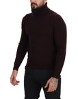 Dolce & Gabbana Elegant Turtleneck Wool Pullover Sweater