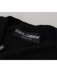Dolce & Gabbana Elegant Wool Buttoned Black Cardigan