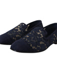 Dolce & Gabbana Elegant Blue Loafers Flats - Summer Chic