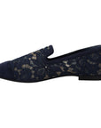 Dolce & Gabbana Elegant Blue Loafers Flats - Summer Chic