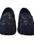 Dolce & Gabbana Elegant Blue Loafers Flats - Summer Chic