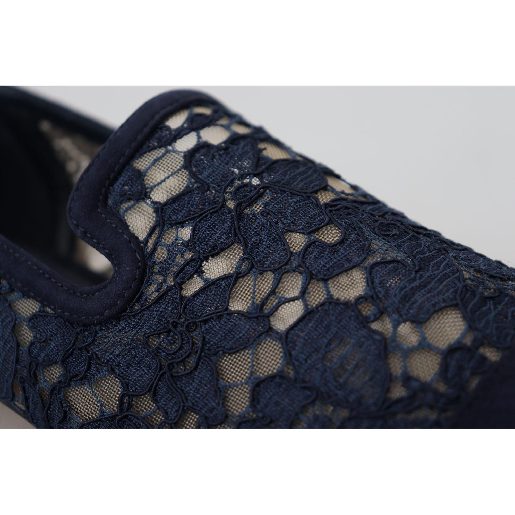 Dolce & Gabbana Elegant Blue Loafers Flats - Summer Chic