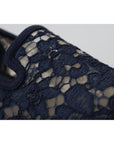 Dolce & Gabbana Elegant Blue Loafers Flats - Summer Chic