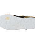 Dolce & Gabbana Elegant Portofino Leather Sneakers in Black