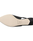 Dolce & Gabbana Elegant Black Leather Slingback Pumps