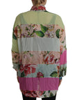 Dolce & Gabbana Elegant Floral Patchwork Silk Blouse