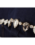 Dolce & Gabbana Elegant Crystal-Embellished Denim Jacket