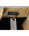 Dolce & Gabbana Gold High Waist Hot Pants Shorts