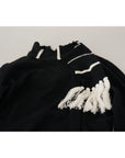 Dolce & Gabbana Elegant Black Cashmere Turtleneck Sweater