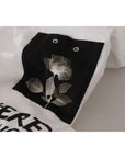 Dolce & Gabbana Elegant Round Neck Slogan Tee