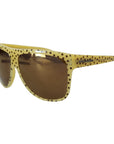 Dolce & Gabbana Stellar Chic Square Sunglasses in Yellow