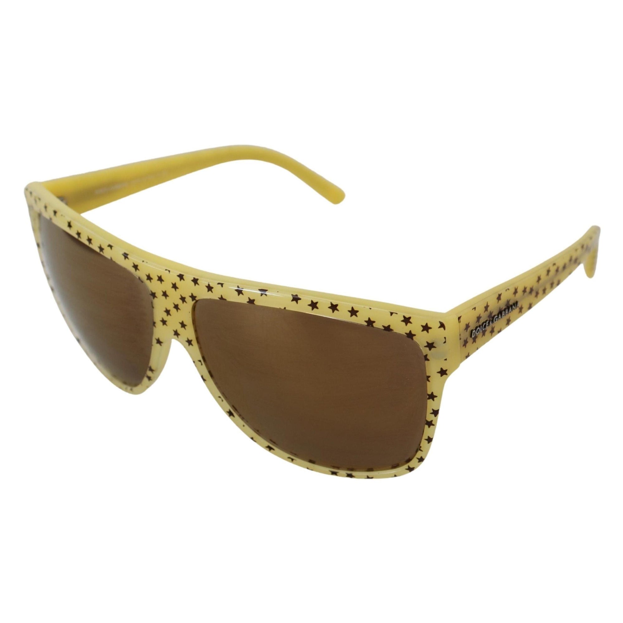 Dolce & Gabbana Stellar Chic Square Sunglasses in Yellow