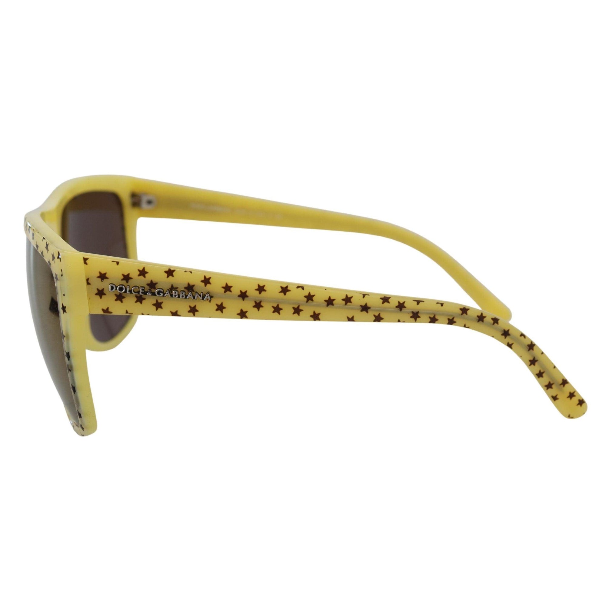 Dolce & Gabbana Stellar Chic Square Sunglasses in Yellow