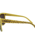 Dolce & Gabbana Stellar Chic Square Sunglasses in Yellow