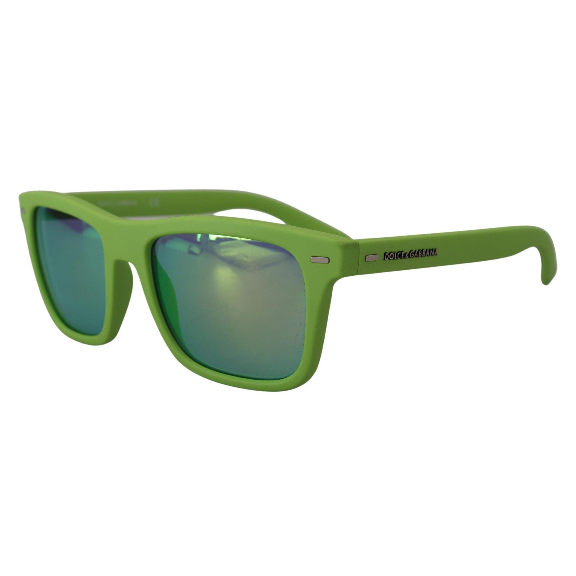 Dolce & Gabbana Acid Green Chic Full Rim Sunglasses