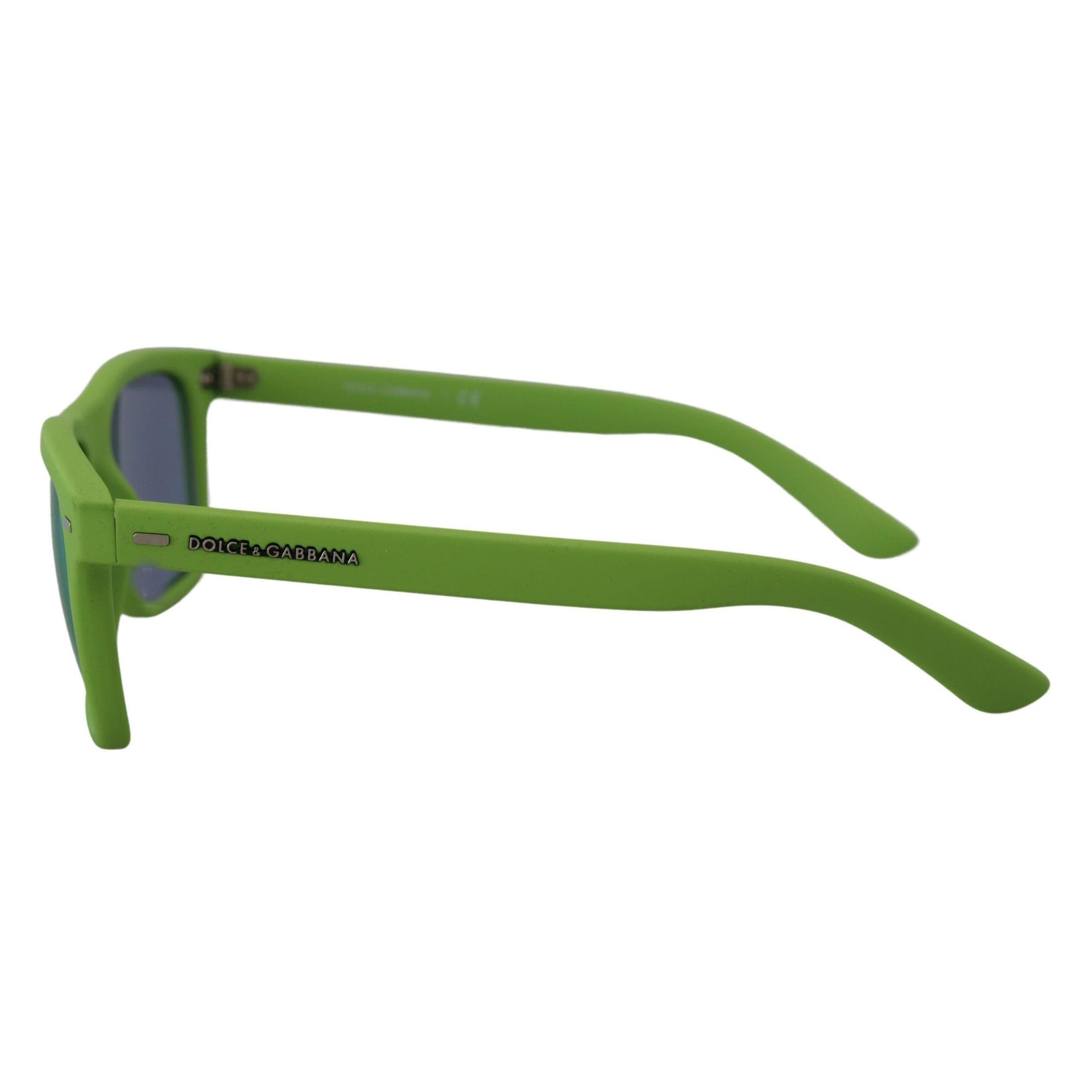 Dolce & Gabbana Acid Green Chic Full Rim Sunglasses