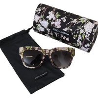 Dolce & Gabbana Elegant Multicolor Gradient Sunglasses