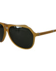 Dolce & Gabbana Chic Yellow Aviator Acetate Sunglasses