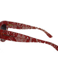 Dolce & Gabbana Chic Sicilian Lace Tinted Sunglasses