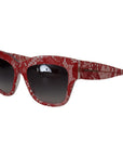 Dolce & Gabbana Chic Sicilian Lace Tinted Sunglasses