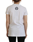Dolce & Gabbana Elegant White Cotton Top Tee
