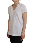 Dolce & Gabbana Elegant White Cotton Top Tee