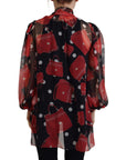 Dolce & Gabbana Sicilian Print Silk Blouse - Luxurious & Chic