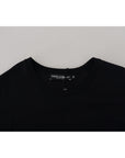 Dolce & Gabbana Elegant Black Cotton Short Sleeve Tee