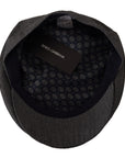 Dolce & Gabbana Elegant Gray Newsboy Hat