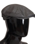 Dolce & Gabbana Elegant Gray Newsboy Hat
