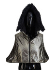 Dolce & Gabbana Elegant Silver Whole Head Wrap Hat
