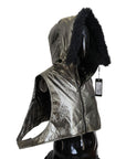 Dolce & Gabbana Elegant Silver Whole Head Wrap Hat