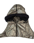 Dolce & Gabbana Elegant Silver Whole Head Wrap Hat
