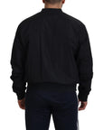 Dolce & Gabbana Elegant Black Bomber Jacket