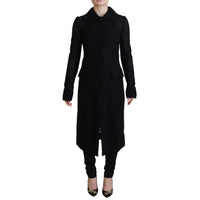 Dolce & Gabbana Classic Button Down Knitted Long Jacket