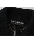 Dolce & Gabbana Classic Button Down Knitted Long Jacket