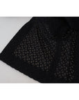 Dolce & Gabbana Classic Button Down Knitted Long Jacket