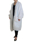 Dolce & Gabbana Elegant White Long Sleeve Cardigan Jacket