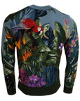Dolce & Gabbana Jungle Embroidered Wool-Silk Sweater
