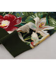Dolce & Gabbana Jungle Embroidered Wool-Silk Sweater