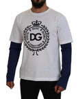 Dolce & Gabbana Elegant Crew-Neck Pullover Sweater